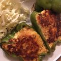 kozママ's cooksnap of when they made 簡単☆鶏胸肉ミンチでピーマンの肉詰め.