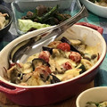 chie☆ryuno's cooksnap of when they made きのこと夏野菜のとろ〜りチーズ焼.