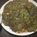 なぎさ＠汀's cooksnap of when they made リメイクカレー☆もやしチーズチヂミ.