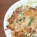 もぐみみ's cooksnap of when they made 簡単♪じゃがいもとえごまの葉のチヂミ.