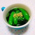 まあまま☆0403's cooksnap of when they made スナップエンドウとわかめの中華スープ.