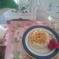 Dream♪'s cooksnap of when they made フルーツグラノーラ練乳ヨーグルトトースト.