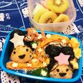 三兄妹ママたかちゃん's cooksnap of when they made 七夕＊織姫＊彦星＊天の川＊弁当.