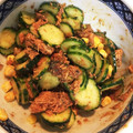 クックSHCHTZ☆'s cooksnap of when they made 真夏に！さば缶きゅうり。和えるだけ〜〜.
