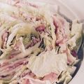 みゅーたんっす☆'s cooksnap of when they made 豚ばら肉と白菜のミルフィーユ.