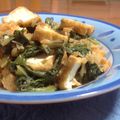 菊いただき's cooksnap of when they made 厚揚げとほうれん草のなめたけ和え.