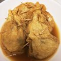 ❣しゃばけ❣'s cooksnap of when they made ＊糖質制限‼︎鶏肉巾着＊.