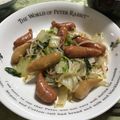 ふらふらおやじ's cooksnap of when they made ウインナーと白菜のオリーブ油炒め.