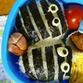 fan fan's cooksnap of when they made キャラ弁✩簡単✩ダンゴムシさん弁当♪.