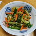 くまちーこ's cooksnap of when they made きゅうりと人参の塩昆布和え.