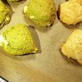 miku，'s cooksnap of when they made ホットケーキミックスで☆抹茶スコーン.
