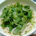 クック8SG24H☆'s cooksnap of when they made パクチーうどん☆ナンプラー入れてアジアン.