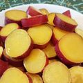 gajyumama's cooksnap of when they made サツマイモのオレンジジュース煮.