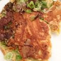 haturi's cooksnap of when they made ソースが美味しい!ヘルシーねぎ焼き.