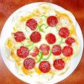 椎名ちゃん‪❥❥❥‬'s cooksnap of when they made 簡単！フライパンで餃子の皮のパリパリピザ.