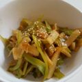 cacao310's cooksnap of when they made ブロッコリーの芯のきんぴらマヨ.