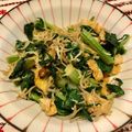 ミイもも's cooksnap of when they made 捨てないで♪セロリの葉っぱのキンピラ.