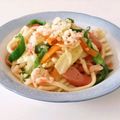 まんまるまうちゃん's cooksnap of when they made 麺つゆで★揚げ玉入り焼うどん.