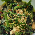 笑顔のまんま's cooksnap of when they made ★ほうれん草と卵のチーズ炒め★.