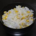 o料理見習君o's cooksnap of when they made とうもろこしご飯.