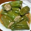chiimz's cooksnap of when they made 簡単！丸ごとピーマンの肉詰め煮.
