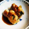 クックTB5PTE☆'s cooksnap of when they made 鶏ささみの青しそロール梅照り焼き.
