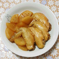 なな0114's cooksnap of when they made 手羽先と大根の煮物☆大根はレンジで.