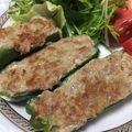 たなコアラ's cooksnap of when they made お酒にも合う??甘くないピーマンの肉詰め.