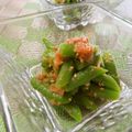 solapapa's cooksnap of when they made いんげんの梅おかかあえ。ｺﾞﾏ油もね☆.