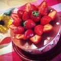 クックJVXL7K☆'s cooksnap of when they made ジャムで簡単♪春色レアチーズケーキ.