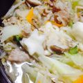 クレマチス３３'s cooksnap of when they made キャベツ大量消費鍋.