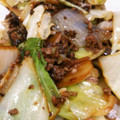 ♥ミルクティ♥'s cooksnap of when they made ひき肉と野菜きのこ炒め.