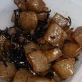 makichaki's cooksnap of when they made 作り置きおかず！こんにゃくの甘辛煮.