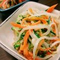 ジュペニ's cooksnap of when they made デリ風常備菜♡もやしのごま味噌酢和え♪.