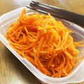 YUKIKI☆'s cooksnap of when they made お弁当にぴったり☆人参の胡麻油炒め.