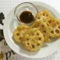 ☆Rokko☆'s cooksnap of when they made シャキシャキ蓮根のおつまみ天ぷら.