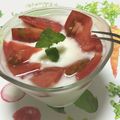 おはなすき's cooksnap of when they made ヨーグルトトマト.