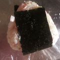 ちびまめママ◎'s cooksnap of when they made カニカマ入りの中華風味おにぎり.