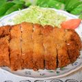 mielle's cooksnap of when they made ビッグ・チキンカツ♪.