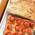 chiecocoa's cooksnap of when they made メロンパントースト.