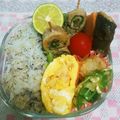 おまめちゃん♥️'s cooksnap of when they made 天ぷらリメイク☆絶品明石焼き風オムレツ♡.