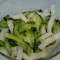 makichaki's cooksnap of when they made きゅうりと大根の塩こうじ和え.