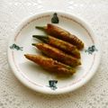 puniＫ's cooksnap of when they made オクラの肉巻き.