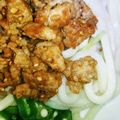 クック3V6RYD☆'s cooksnap of when they made ビビン麺風辛旨うどん.