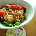 さん屁ぇです's cooksnap of when they made 食欲そそるさっぱりツナトマそうめん☆.