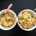 めっちゃんこ's cooksnap of when they made 一歳＊小松菜炒飯.