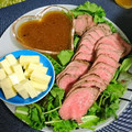 いけたまご's cooksnap of when they made フライパンで簡単！牛のたたき.