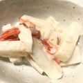 ゆうゆう♡'s cooksnap of when they made ホクホク長芋とカニカマの梅マヨ和え.