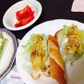 Campanilla's cooksnap of when they made バナナ＊はちみつ＊チーズのサンドイッチ.