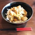 なおみも's cooksnap of when they made 残った天ぷらを卵とじで美味しく☆.